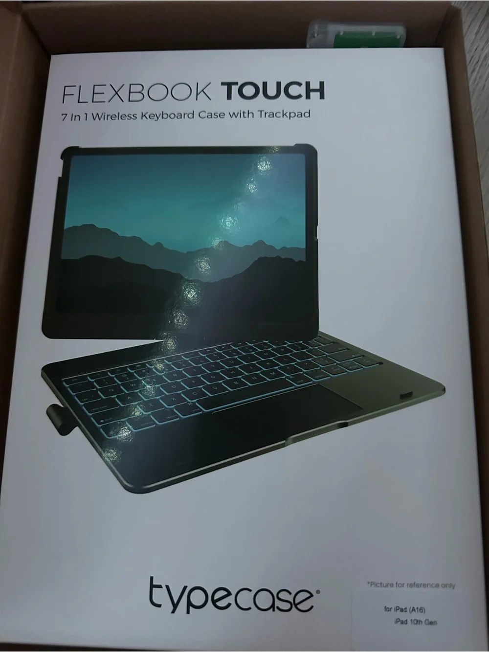 Pink Tablet Keyboard Case with Touchpad - Compatible Tablet Accessory